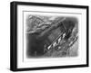 Miners Climbing from the Sixty to the Fifty-Fathom Level in King Edward's Mine-J^c^ Barrow-Framed Photographic Print