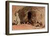 Miners, Entrance to an Iron Mine, 1845 (Pencil and W/C on Paper (On Card))-J.B. Brown-Framed Giclee Print