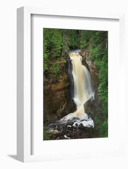 Miners Falls Michigan-Alan Majchrowicz-Framed Photographic Print