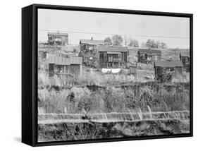 Miners' houses near Birmingham, Alabama, 1935-Walker Evans-Framed Stretched Canvas