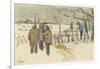 Miners in the Snow-Vincent van Gogh-Framed Giclee Print