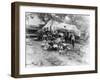 Miners on Strike in West Virginia Photograph - Lick Creek, WV-Lantern Press-Framed Art Print