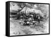 Miners on Strike in West Virginia Photograph - Lick Creek, WV-Lantern Press-Framed Stretched Canvas