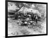 Miners on Strike in West Virginia Photograph - Lick Creek, WV-Lantern Press-Framed Art Print