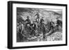 Miners Pan and Dig for Gold in Alaska-null-Framed Photographic Print