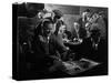 Miners Socialising at the Miners Welfare Club, Horden Colliery, Sunderland, Tyne and Wear, 1964-Michael Walters-Stretched Canvas