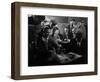 Miners Socialising at the Miners Welfare Club, Horden Colliery, Sunderland, Tyne and Wear, 1964-Michael Walters-Framed Photographic Print