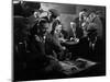Miners Socialising at the Miners Welfare Club, Horden Colliery, Sunderland, Tyne and Wear, 1964-Michael Walters-Mounted Photographic Print
