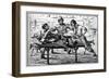 Miners Weighing their Gold, 19th Century-Britton & Rey-Framed Giclee Print