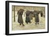 Miners' Wives Carrying Sacks of Coal, 1882-Vincent van Gogh-Framed Giclee Print