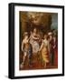 Minerva, Abundance and Fortune (Oil on Copper)-Hendrik van the Elder Balen-Framed Giclee Print