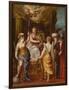 Minerva, Abundance and Fortune (Oil on Copper)-Hendrik van the Elder Balen-Framed Giclee Print