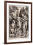 Minerva and Mercury Arming Perseus, 1604-Jan Harmensz Muller-Framed Giclee Print