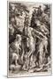 Minerva and Mercury Arming Perseus, 1604-Jan Harmensz Muller-Mounted Giclee Print
