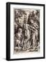 Minerva and Mercury Arming Perseus, 1604-Jan Harmensz Muller-Framed Giclee Print