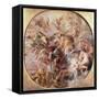 Minerva and Mercury Conduct the Duke of Buckingham-Peter Paul Rubens-Framed Stretched Canvas