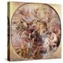 Minerva and Mercury Conduct the Duke of Buckingham-Peter Paul Rubens-Stretched Canvas