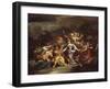 Minerva as the Patroness of Arts and Sciences-Luca Giordano-Framed Giclee Print