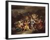 Minerva as the Patroness of Arts and Sciences-Luca Giordano-Framed Giclee Print