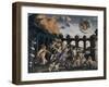 Minerva Chases the Vices from the Garden of Virtue, c.1052-Andrea Mantegna-Framed Giclee Print