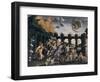 Minerva Chases the Vices from the Garden of Virtue, c.1052-Andrea Mantegna-Framed Premium Giclee Print
