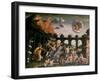 Minerva Chasing the Vices from the Garden of Virtue, C1502-Andrea Mantegna-Framed Giclee Print