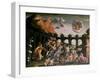 Minerva Chasing the Vices from the Garden of Virtue, C1502-Andrea Mantegna-Framed Giclee Print