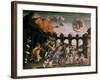 Minerva Chasing the Vices from the Garden of Virtue, C1502-Andrea Mantegna-Framed Giclee Print