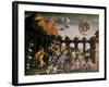 Minerva Chasing the Vices from the Garden of Virtue, C1502-Andrea Mantegna-Framed Giclee Print