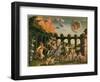 Minerva Chasing the Vices from the Garden of Virtue-Andrea Mantegna-Framed Giclee Print