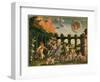 Minerva Chasing the Vices from the Garden of Virtue-Andrea Mantegna-Framed Giclee Print