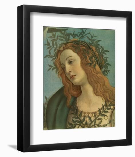 Minerva (detail)-Sandro Botticelli-Framed Premium Giclee Print