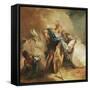 Minerva Dictating Laws-Giovanni Battista Tiepolo-Framed Stretched Canvas