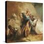 Minerva Dictating Laws-Giovanni Battista Tiepolo-Stretched Canvas