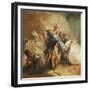 Minerva Dictating Laws-Giovanni Battista Tiepolo-Framed Giclee Print