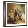 Minerva Dictating Laws-Giovanni Battista Tiepolo-Framed Giclee Print