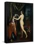 Minerva Dressing-Lavinia Fontana-Framed Stretched Canvas
