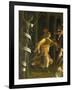 Minerva Expelling the Vices of the Garden of Virtue-Andrea Mantegna-Framed Giclee Print