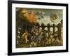 Minerva Expelling the Vices of the Garden of Virtue-Andrea Mantegna-Framed Giclee Print