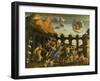 Minerva Expelling the Vices of the Garden of Virtue-Andrea Mantegna-Framed Giclee Print