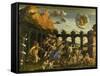 Minerva Expelling the Vices of the Garden of Virtue-Andrea Mantegna-Framed Stretched Canvas