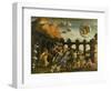 Minerva Expelling the Vices of the Garden of Virtue-Andrea Mantegna-Framed Giclee Print