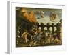 Minerva Expelling the Vices of the Garden of Virtue-Andrea Mantegna-Framed Giclee Print