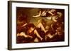 Minerva in the Fight Against Gigantes-Luca Giordano-Framed Giclee Print