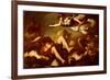 Minerva in the Fight Against Gigantes-Luca Giordano-Framed Giclee Print