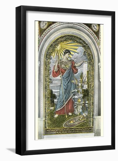 Minerva, Library of Congress, Washington, DC-null-Framed Art Print