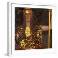 Minerva or Pallas Athena-Gustav Klimt-Framed Giclee Print