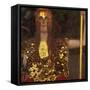 Minerva or Pallas Athena-Gustav Klimt-Framed Stretched Canvas