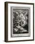 Minerva Protecting Telemachus, and Preserving Him from the Shafts of Love, 1775-W Walker-Framed Giclee Print