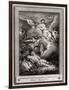 Minerva Protecting Telemachus, and Preserving Him from the Shafts of Love, 1775-W Walker-Framed Giclee Print